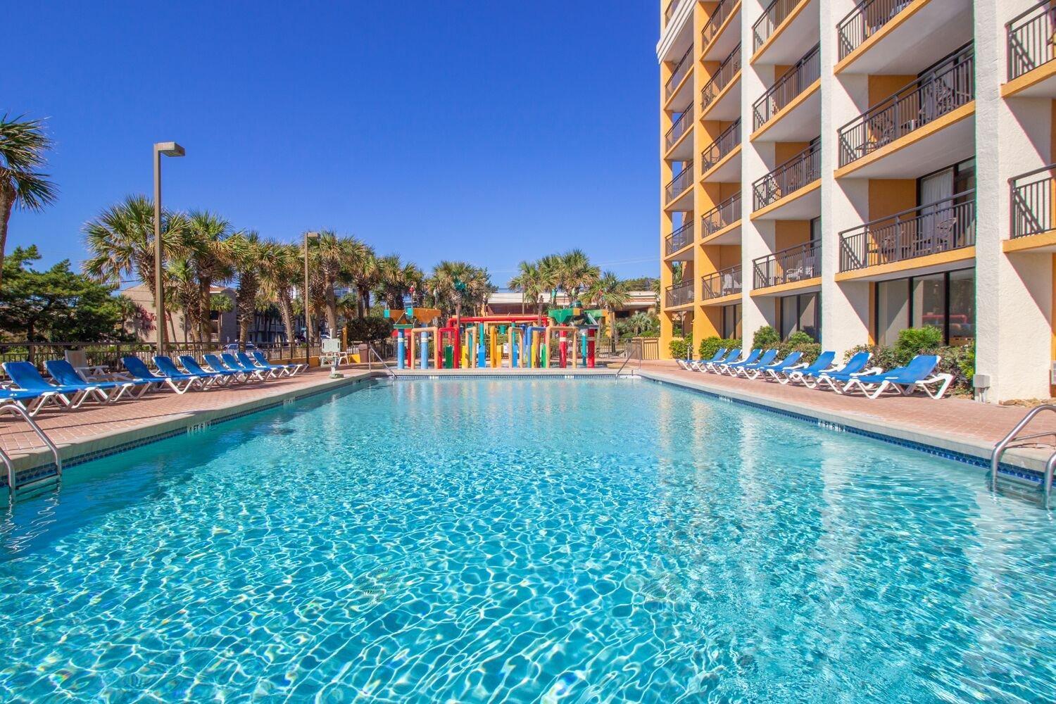 Oversized Ocean View Queen Suite With Beautiful Fireplace And Accents - Sleeps 4 Guests! Myrtle Beach Pokój zdjęcie