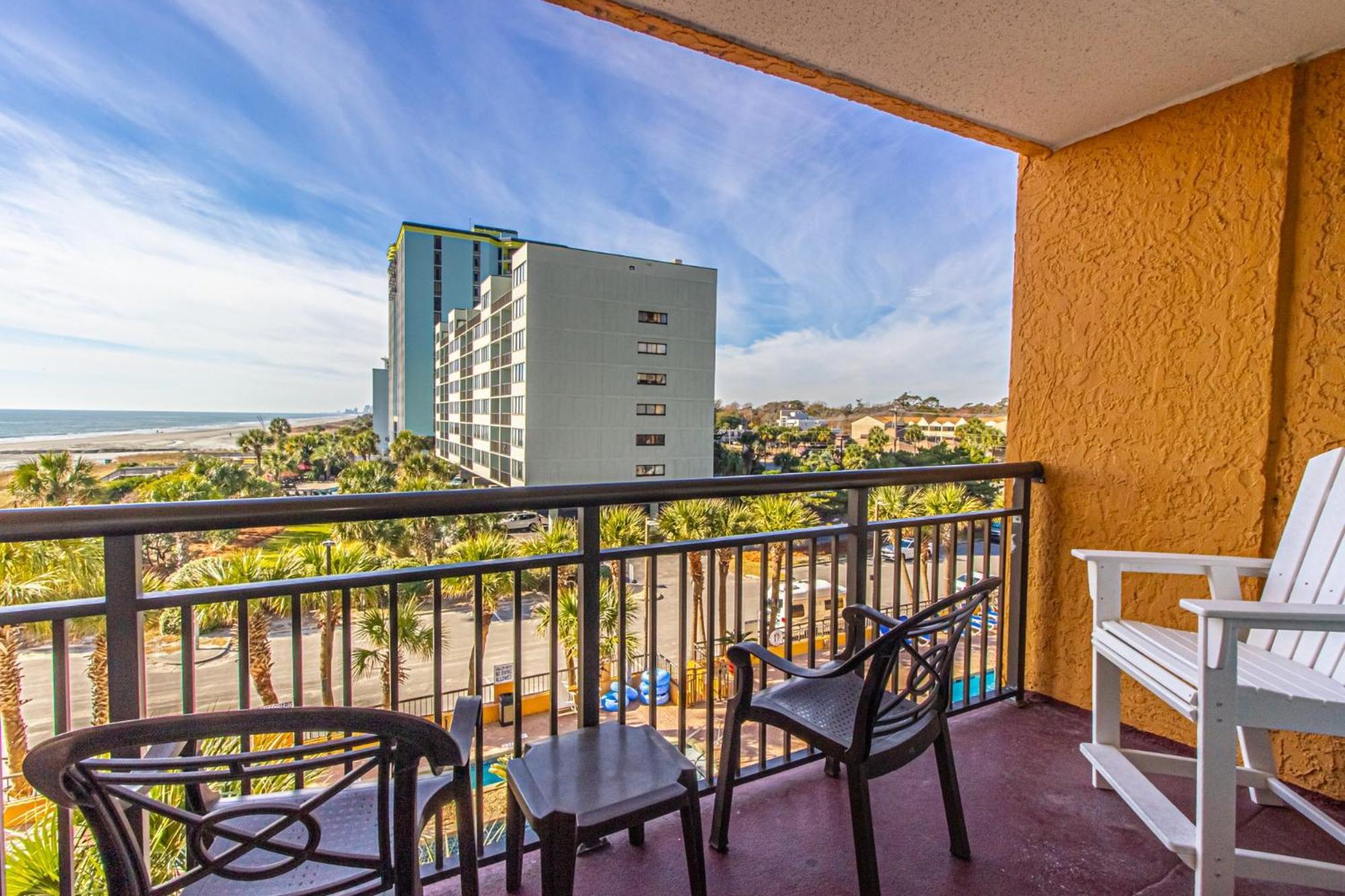 Oversized Ocean View Queen Suite With Beautiful Fireplace And Accents - Sleeps 4 Guests! Myrtle Beach Pokój zdjęcie